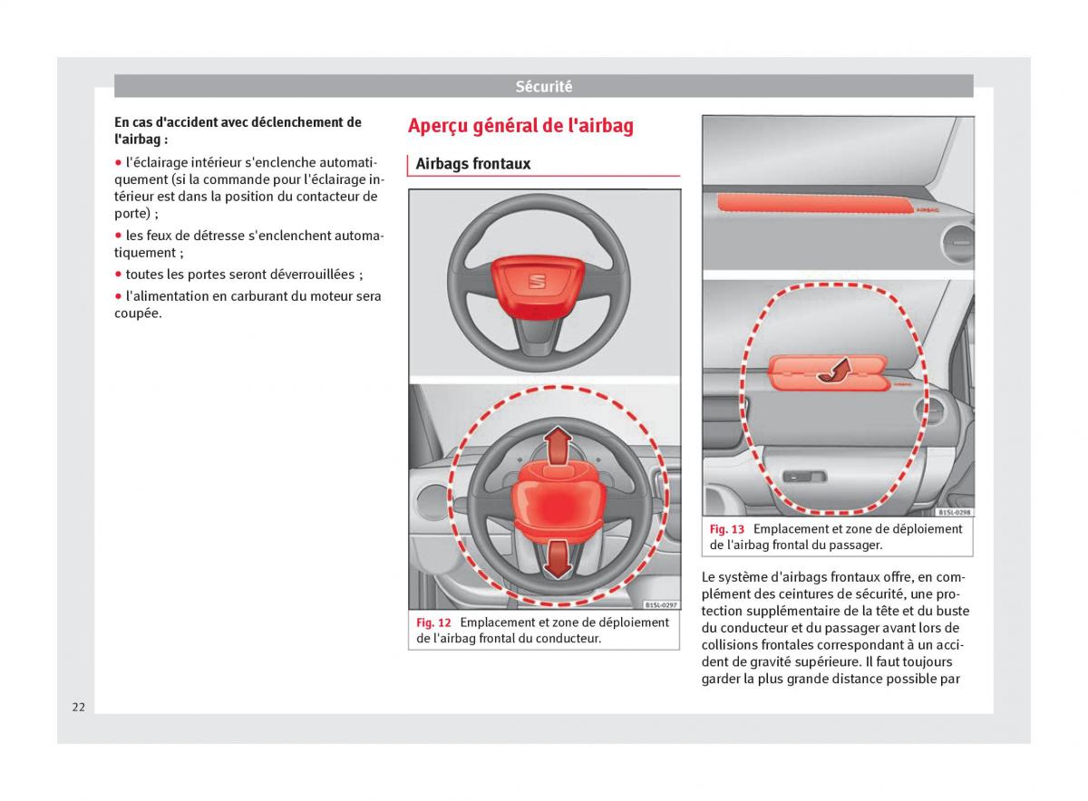 Seat Mii manuel du proprietaire / page 24