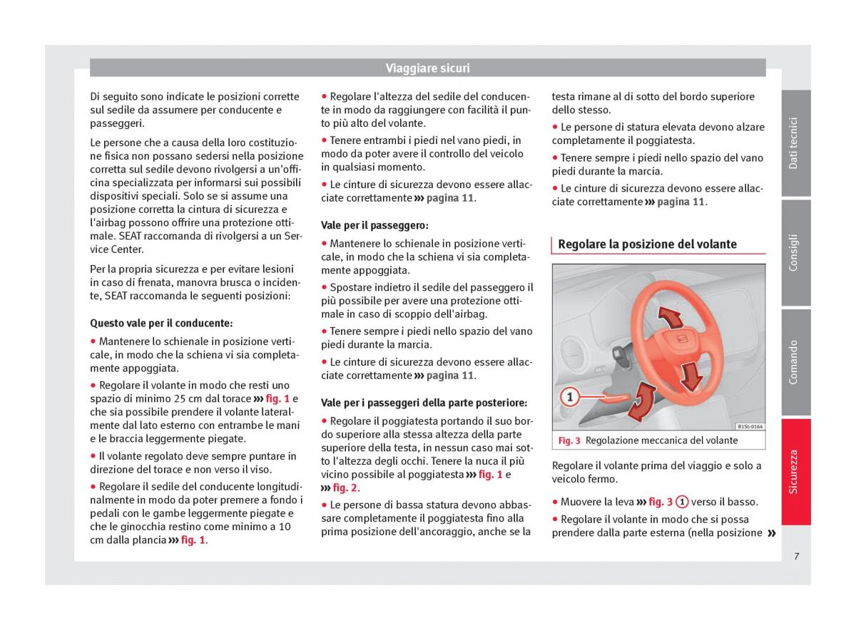 Seat Mii manuale del proprietario / page 9