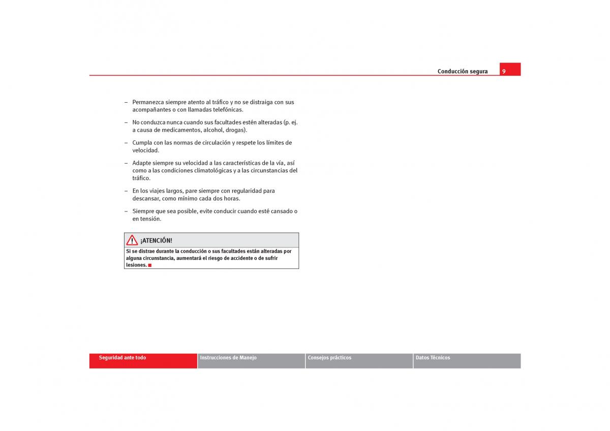Seat Toledo III 3 manual del propietario / page 11