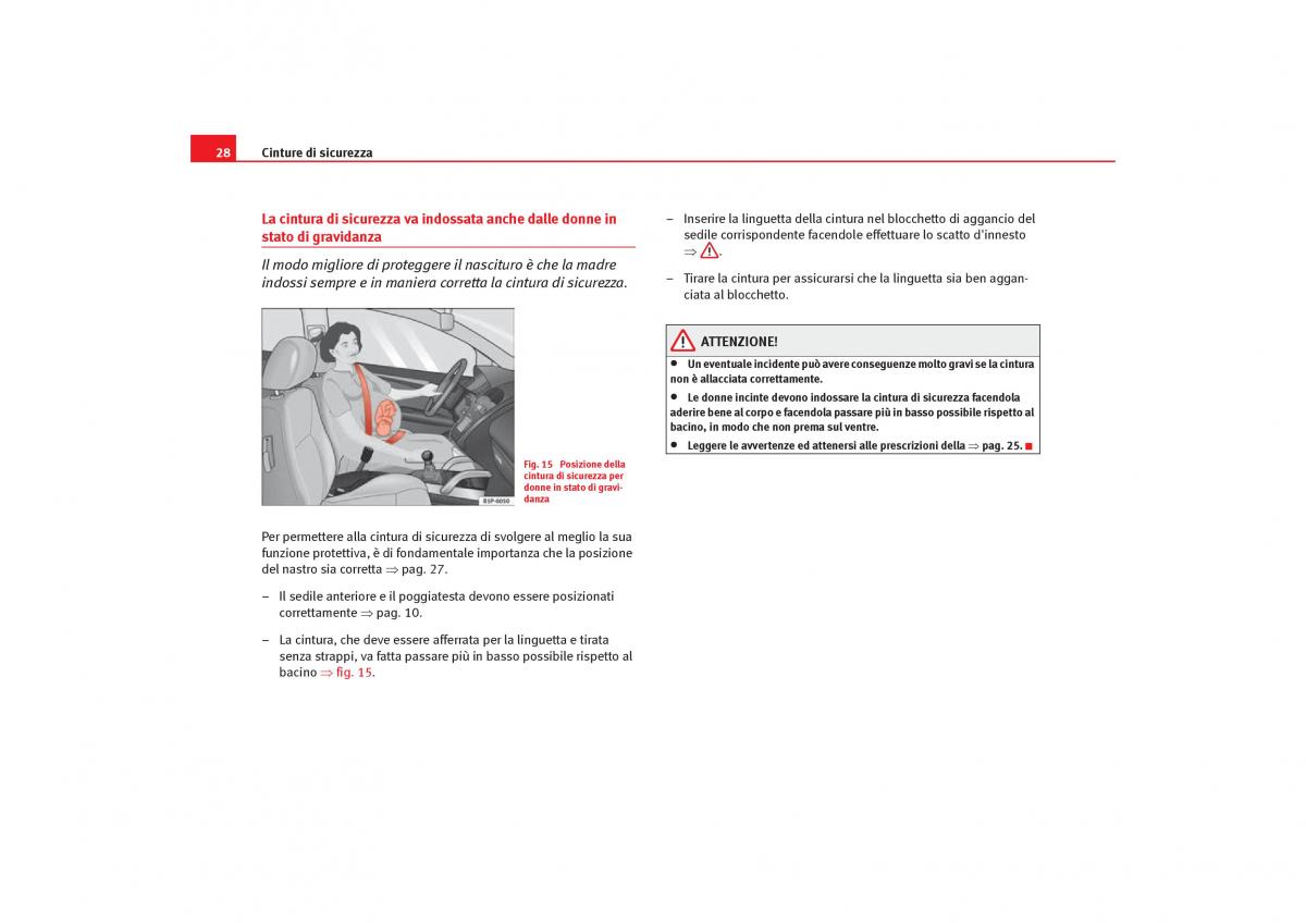Seat Toledo III 3 manuale del proprietario / page 30