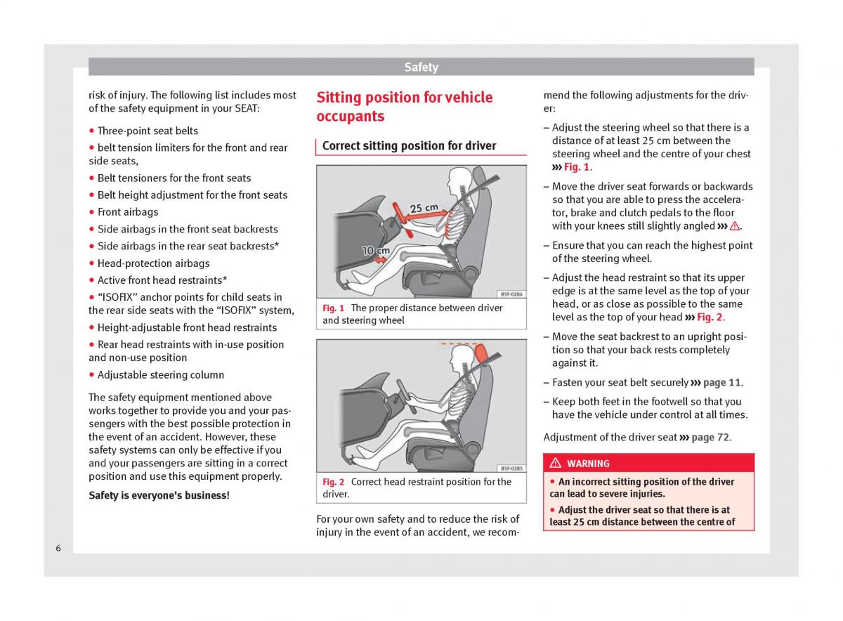 Seat Toledo IV 4 owners manual / page 8