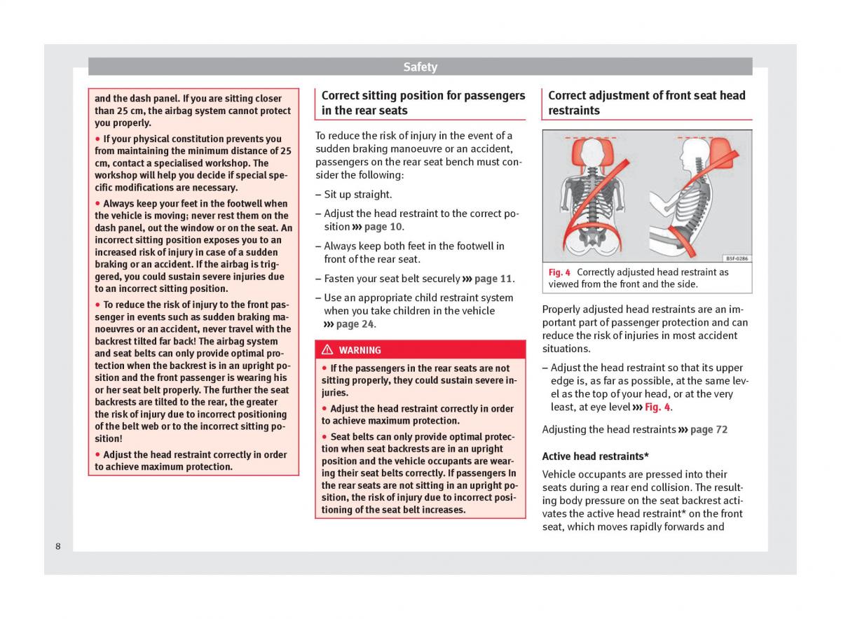 Seat Toledo IV 4 owners manual / page 10