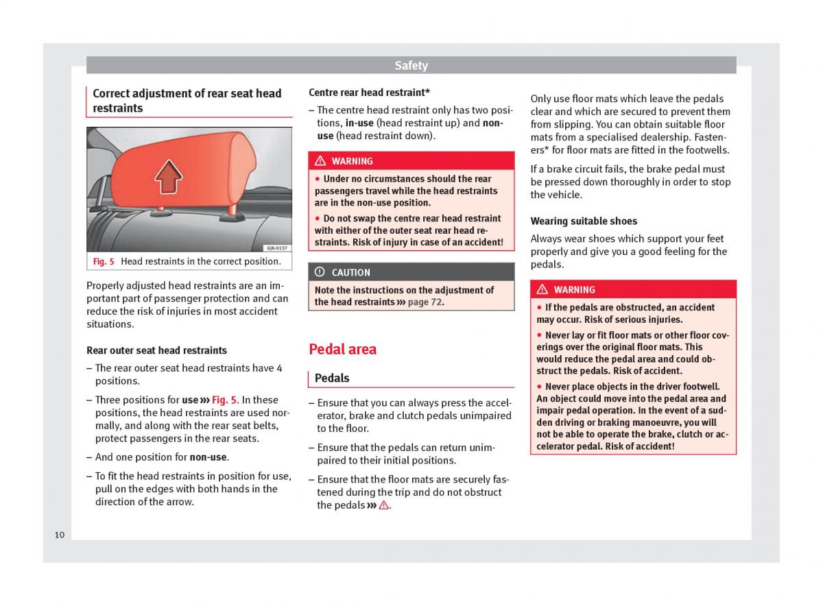 Seat Toledo IV 4 owners manual / page 12
