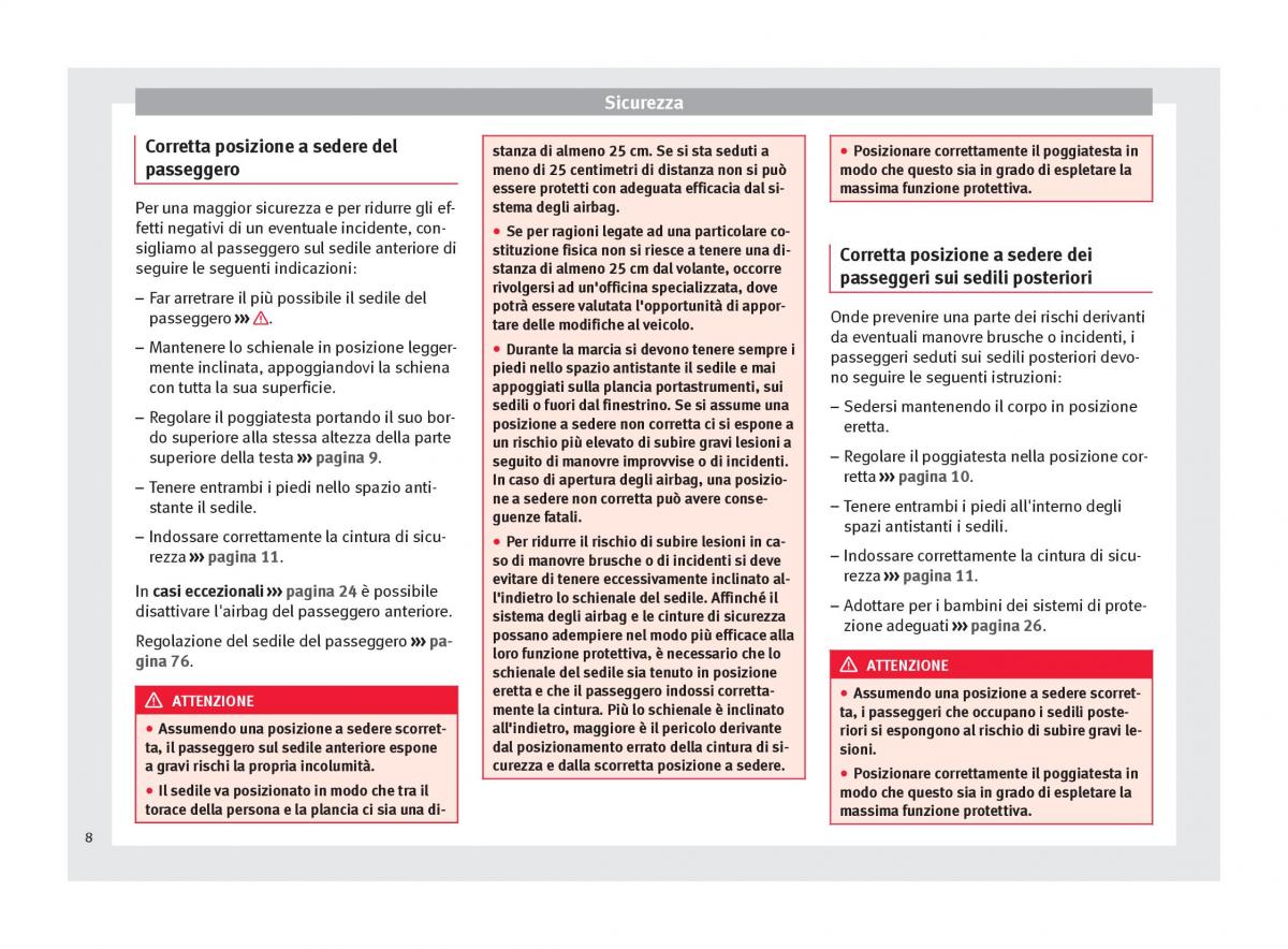 Seat Toledo IV 4 manuale del proprietario / page 10