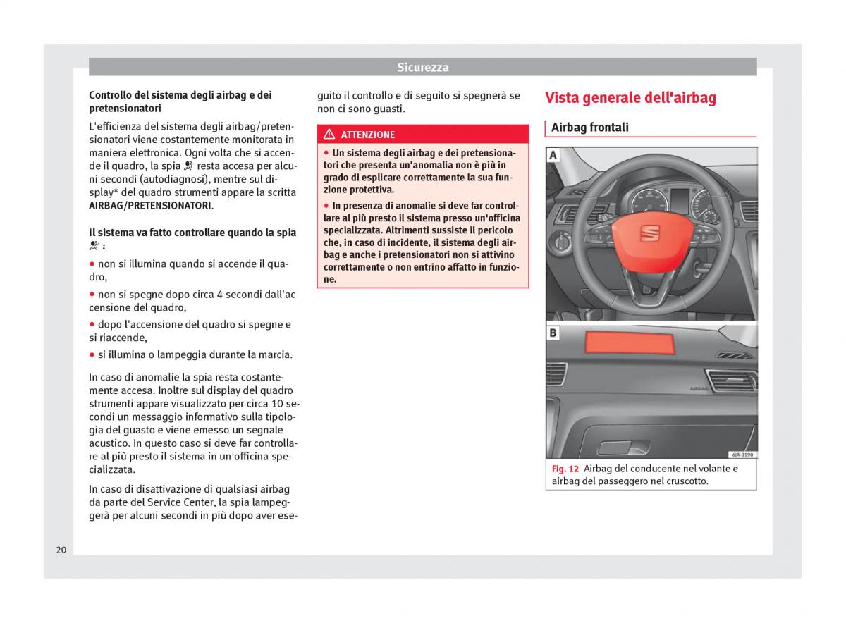 Seat Toledo IV 4 manuale del proprietario / page 22