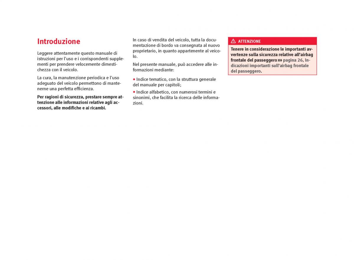 Seat Toledo IV 4 manuale del proprietario / page 3