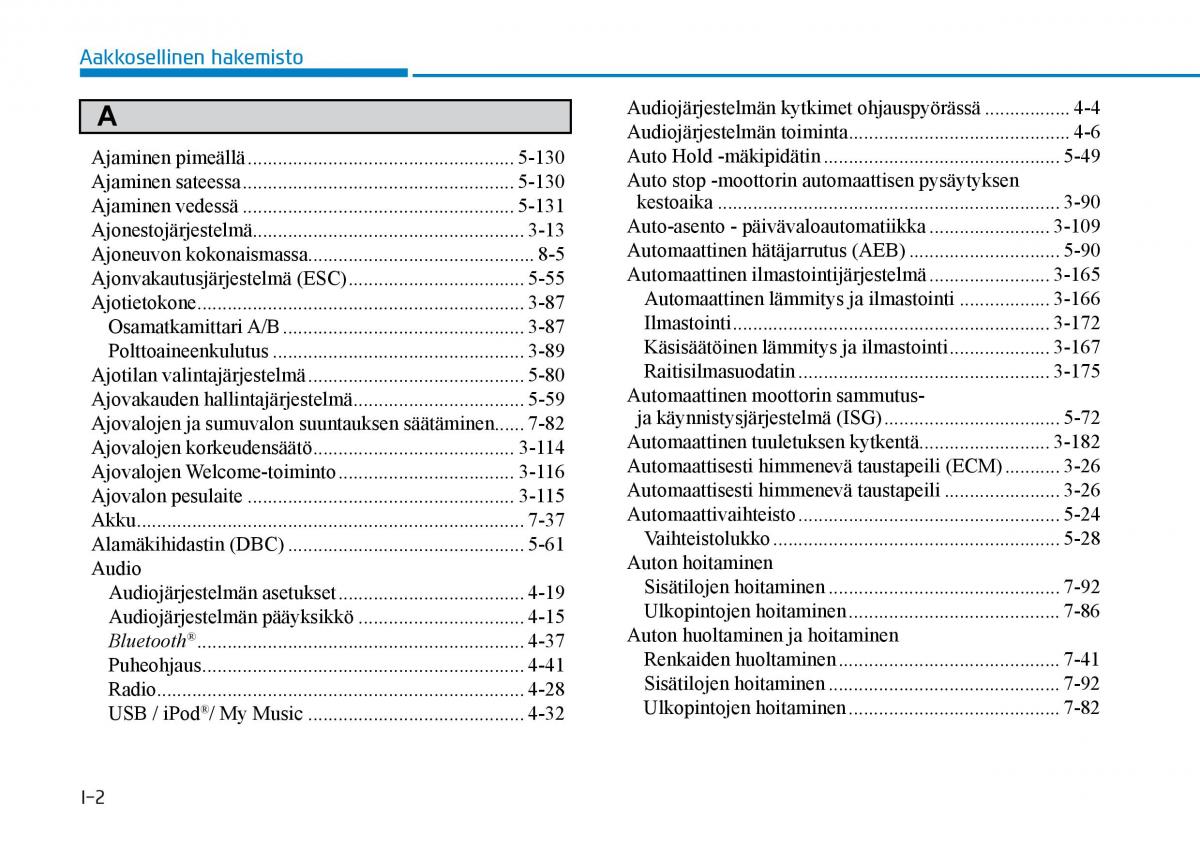 Hyundai Tucson III 3 omistajan kasikirja / page 646