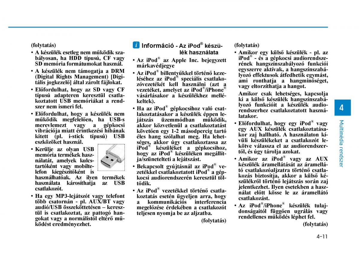 Hyundai Tucson III 3 Kezelesi utmutato / page 317