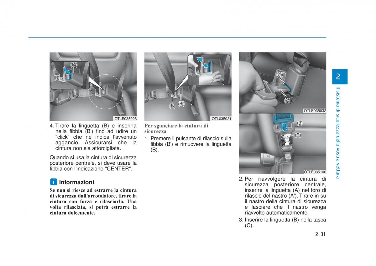 Hyundai Tucson III 3 manuale del proprietario / page 63