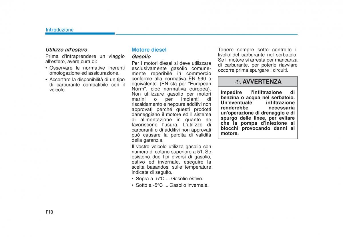 Hyundai Tucson III 3 manuale del proprietario / page 10