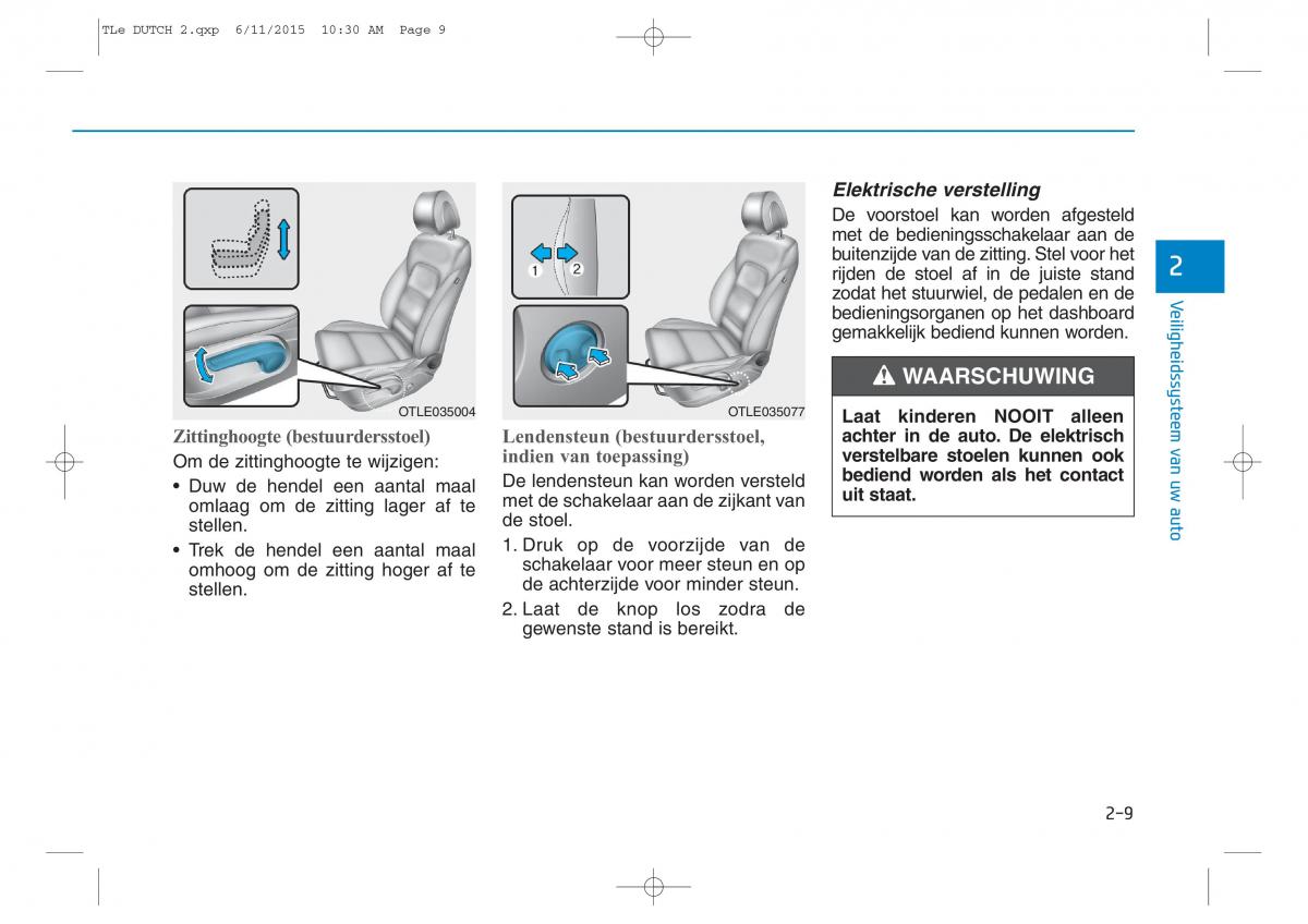 Hyundai Tucson III 3 handleiding / page 41