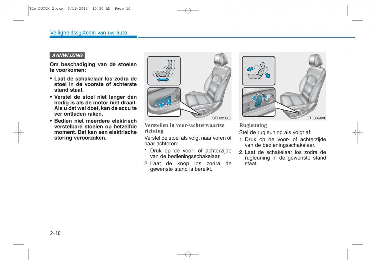 Hyundai Tucson III 3 handleiding / page 42