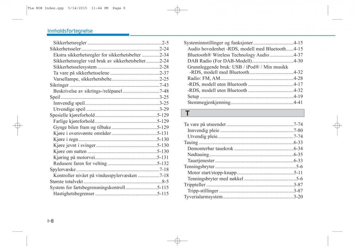 Hyundai Tucson III 3 bruksanvisningen / page 641