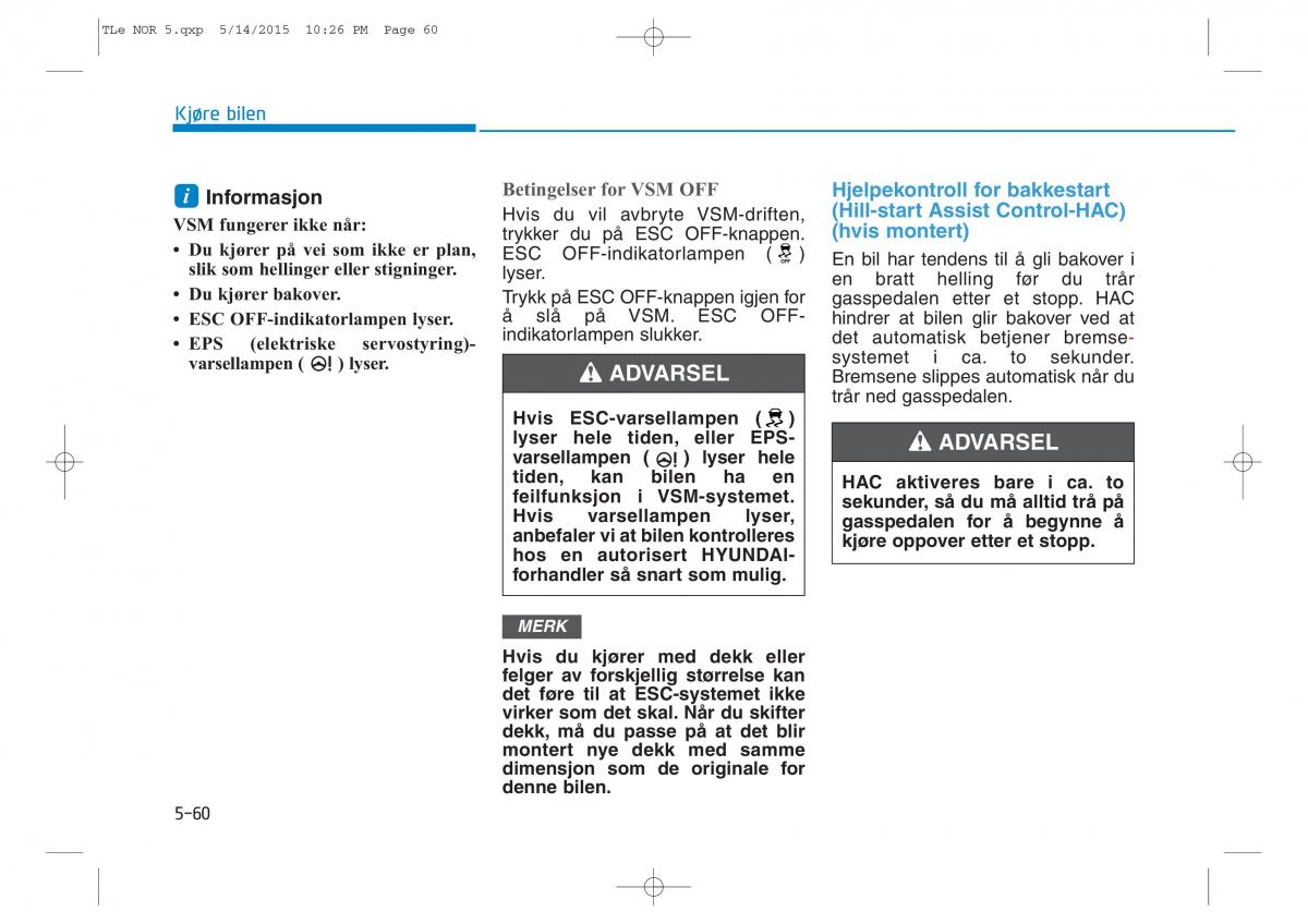 Hyundai Tucson III 3 bruksanvisningen / page 412