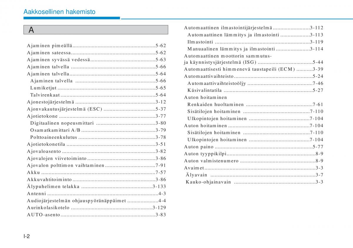 Hyundai i20 II 2 omistajan kasikirja / page 529