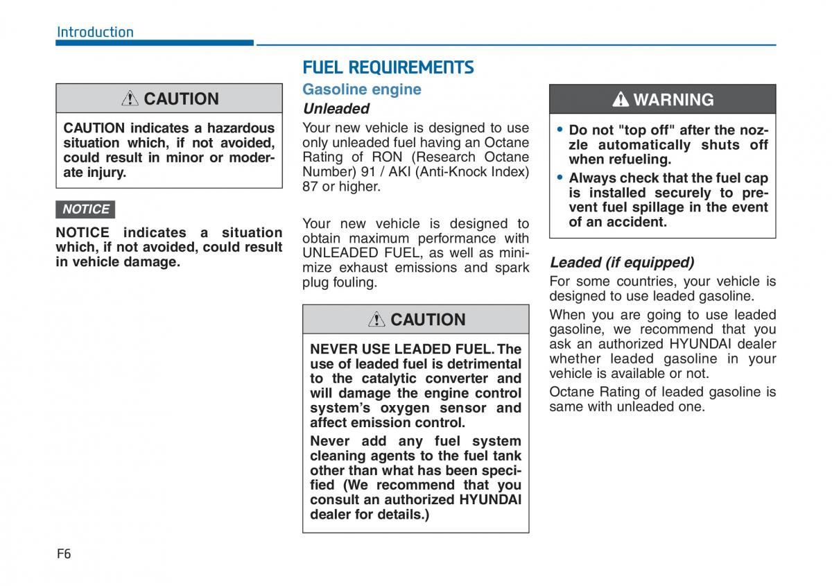 Hyundai i20 II 2 owners manual / page 6