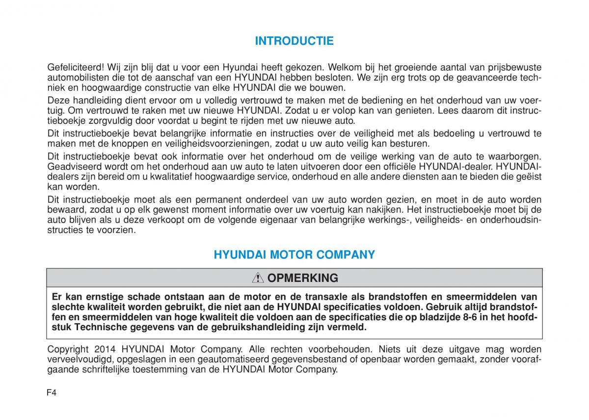 Hyundai i20 II 2 handleiding / page 4