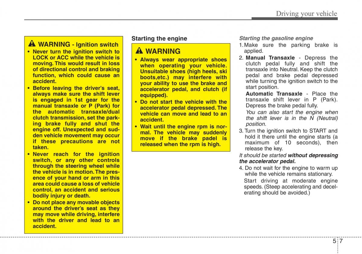 Hyundai i30 II 2 owners manual / page 261