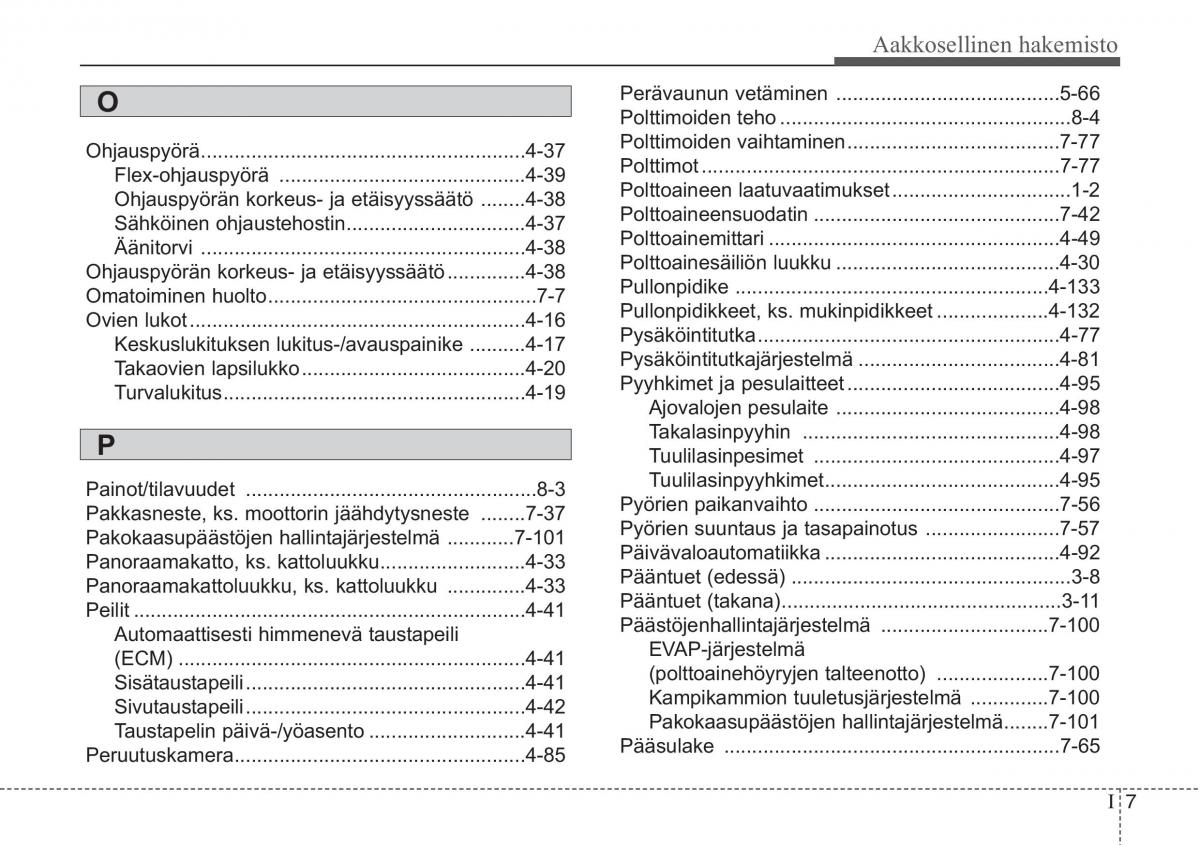 Hyundai i30 II 2 omistajan kasikirja / page 559