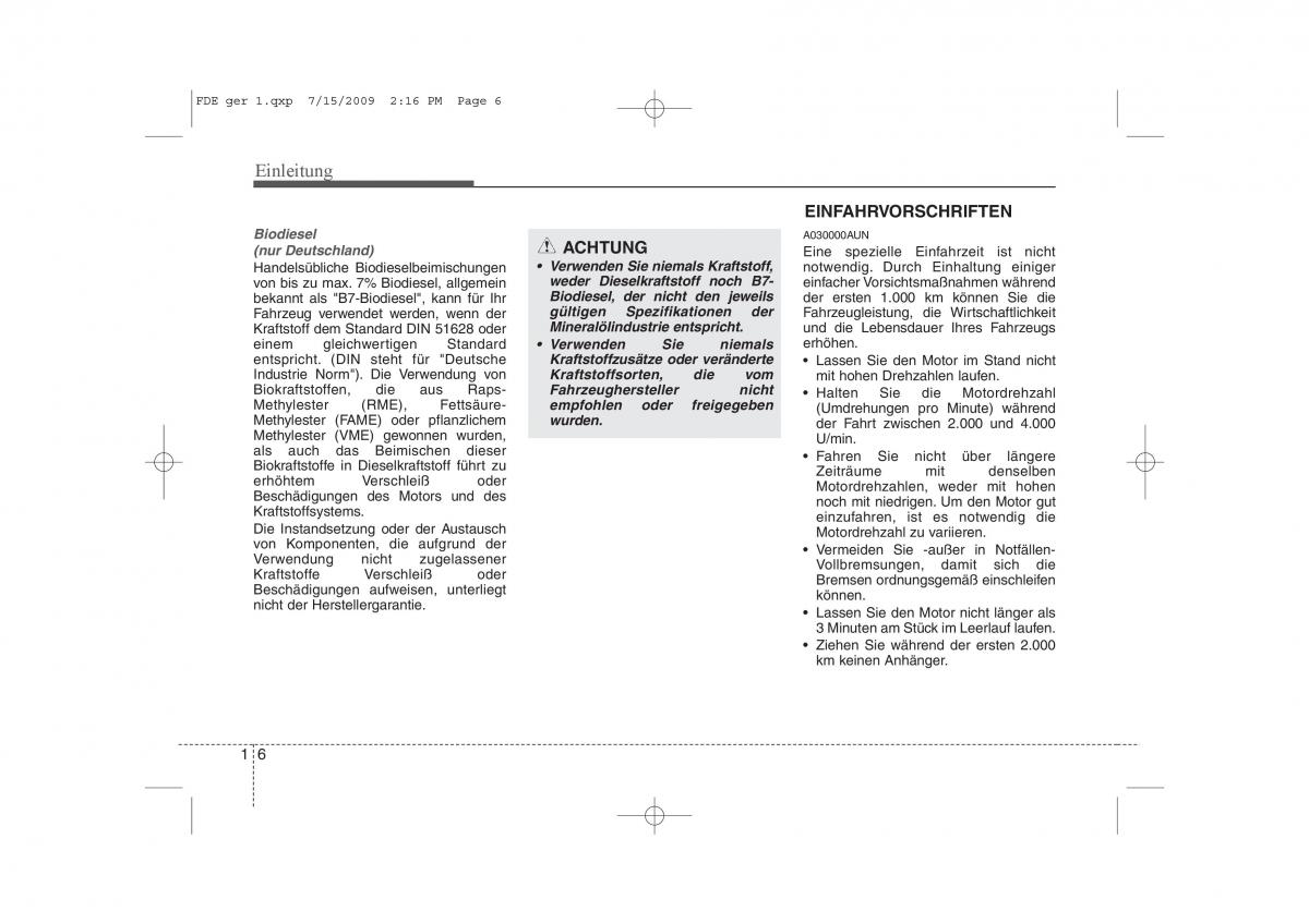 Hyundai i30 I 1 Handbuch / page 13