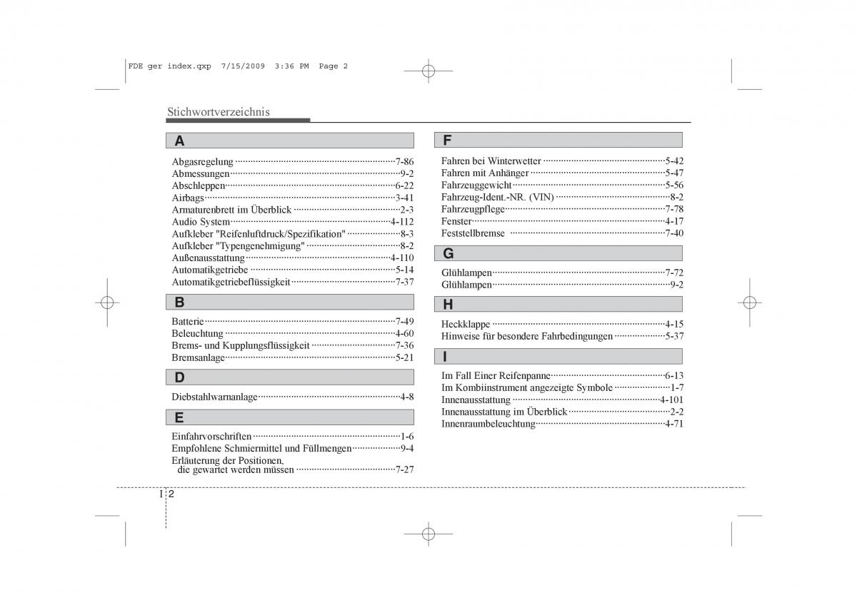Hyundai i30 I 1 Handbuch / page 407