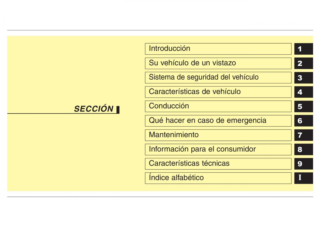 Hyundai i30 I 1 manual del propietario / page 7