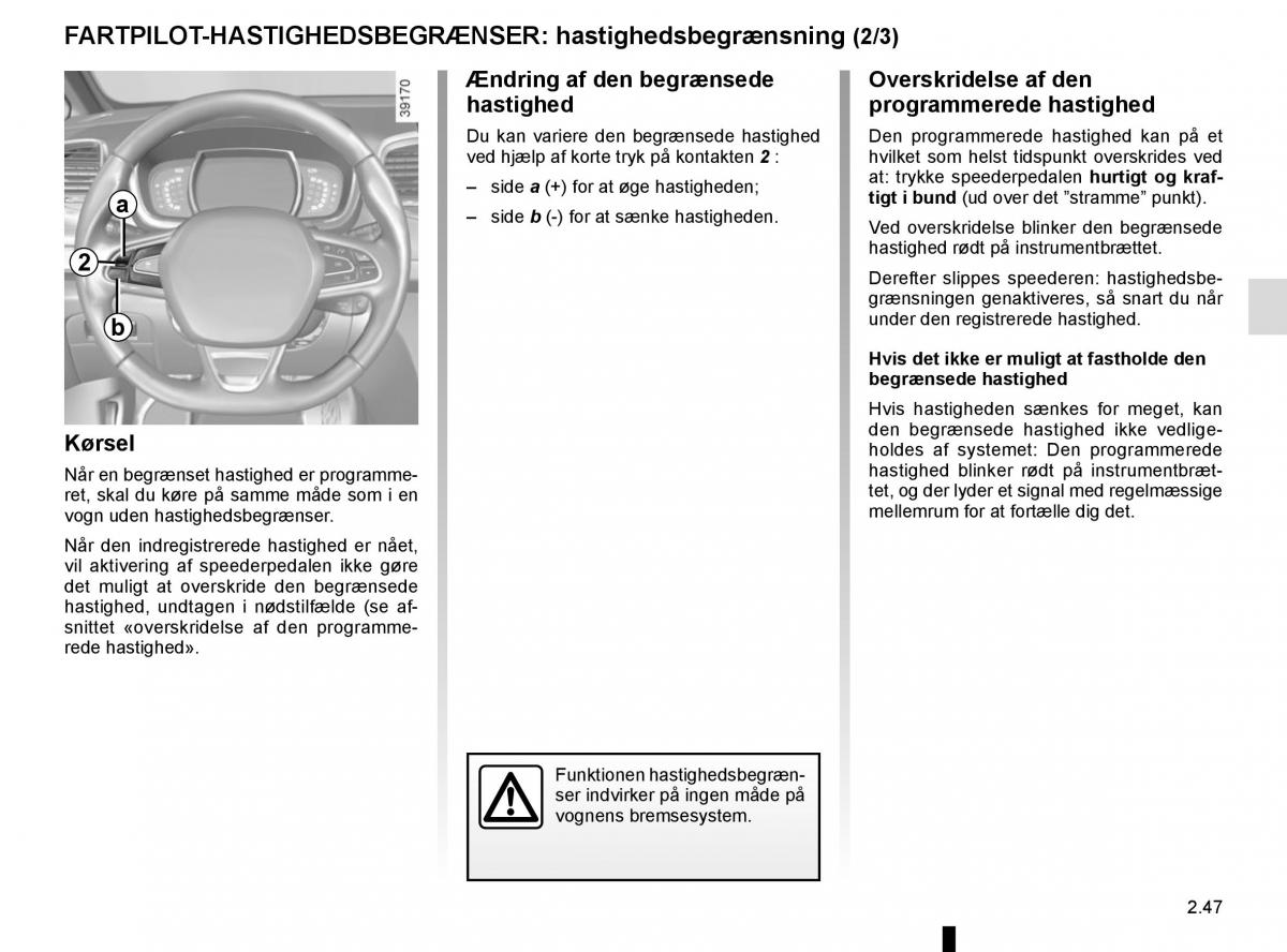 Renault Espace V 5 Bilens instruktionsbog / page 155