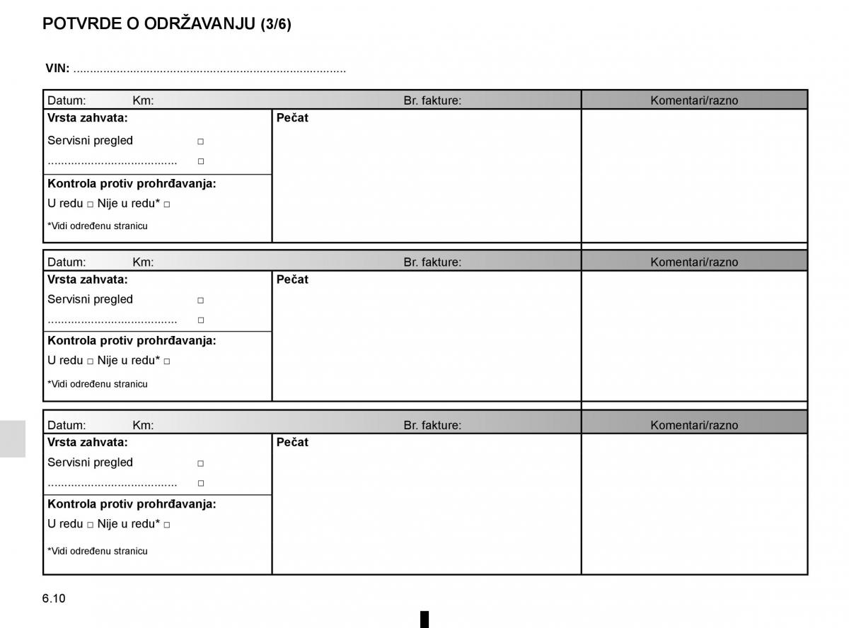 Renault Espace V 5 vlasnicko uputstvo / page 302