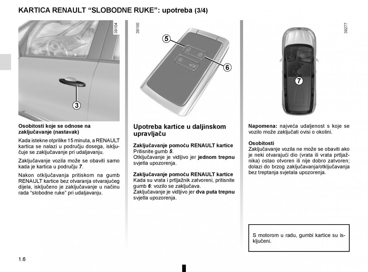 Renault Espace V 5 vlasnicko uputstvo / page 12