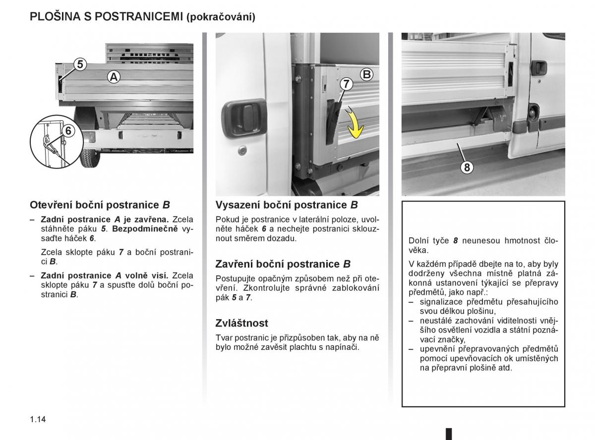 Renault Master II 2 navod k obsludze / page 20