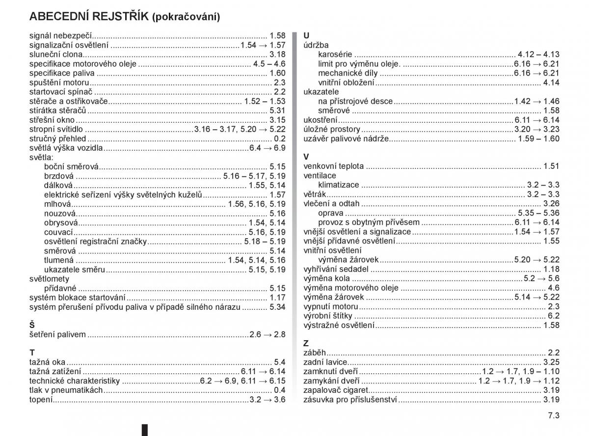 Renault Master II 2 navod k obsludze / page 209