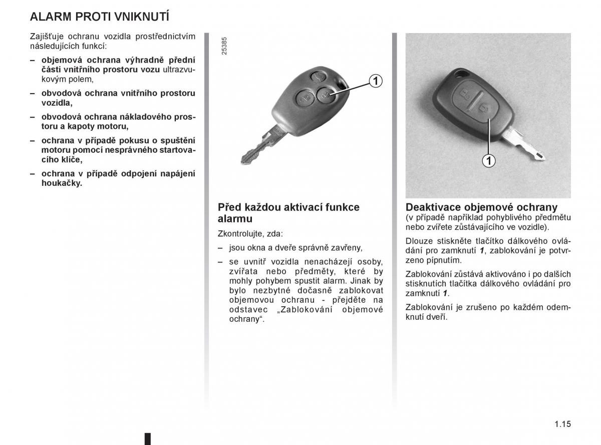 Renault Master II 2 navod k obsludze / page 21