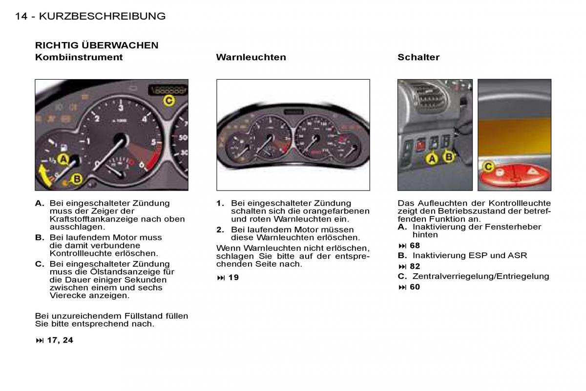 Peugeot 206 Handbuch / page 11