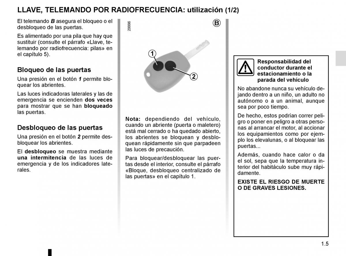 Renault Master III 3 manual del propietario / page 11