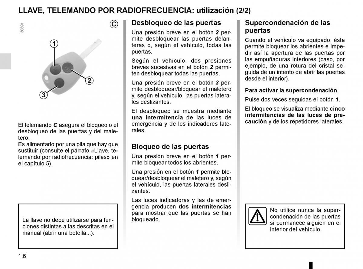 Renault Master III 3 manual del propietario / page 12