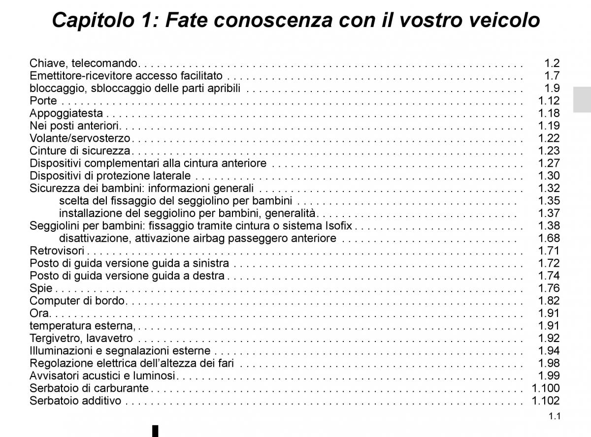 Renault Master III 3 manuale del proprietario / page 7