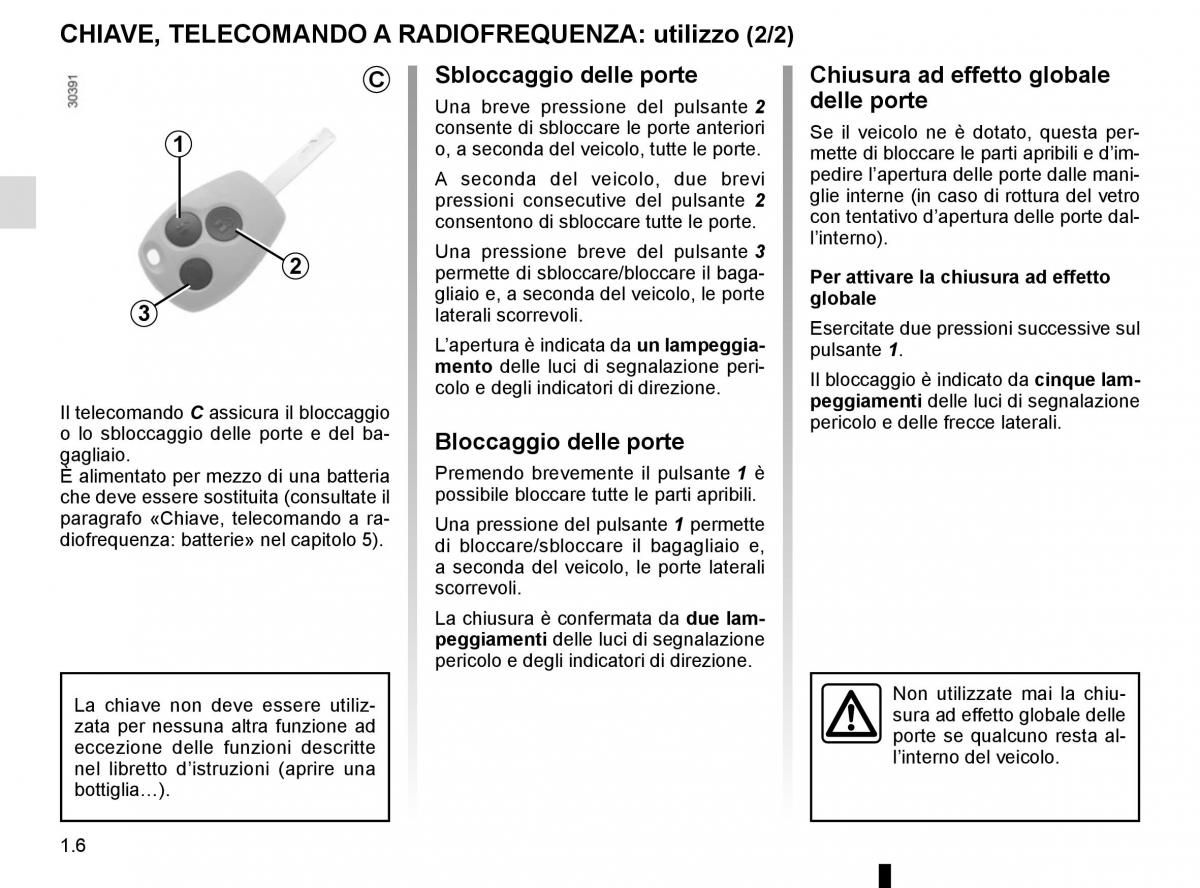 Renault Master III 3 manuale del proprietario / page 12