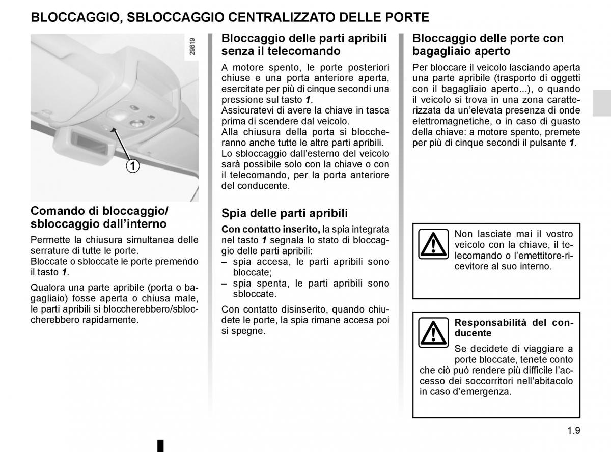 Renault Master III 3 manuale del proprietario / page 15