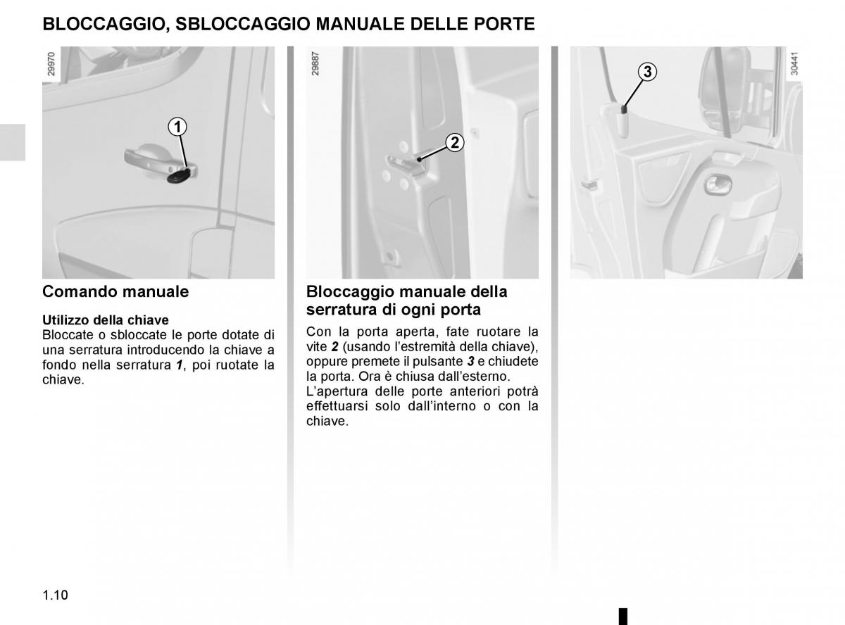 Renault Master III 3 manuale del proprietario / page 16