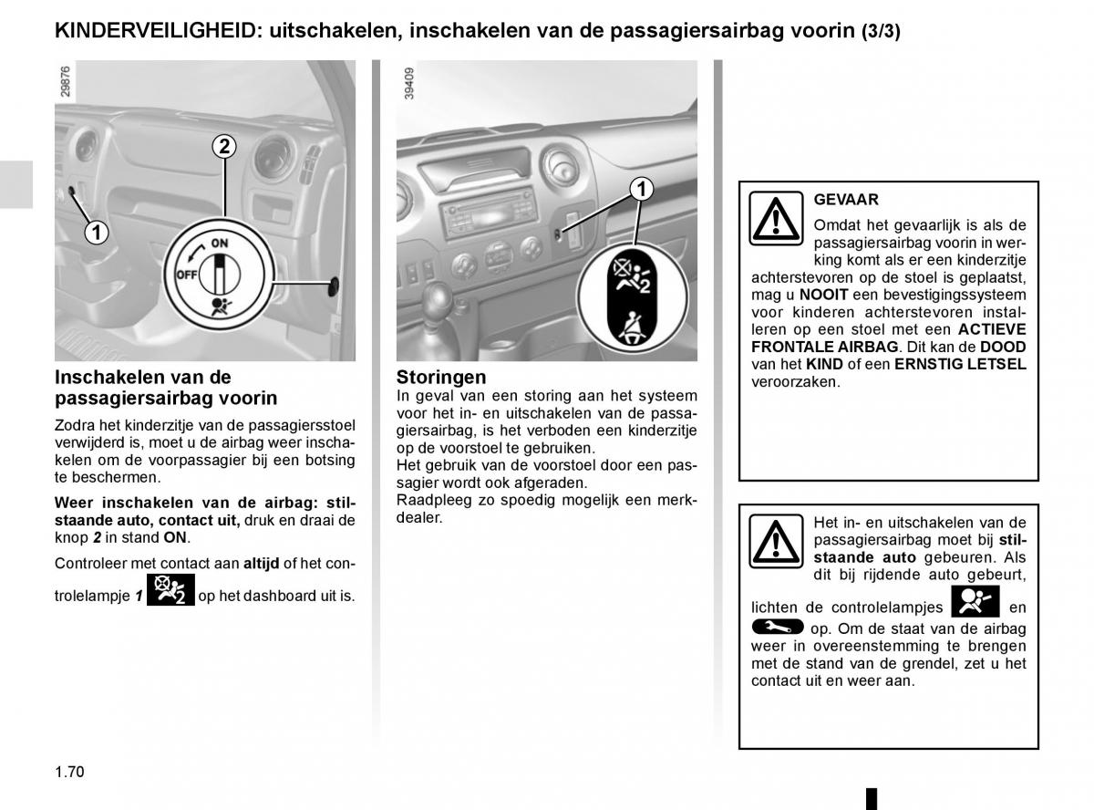 manual Renault Master Renault Master III 3 handleiding / page 76
