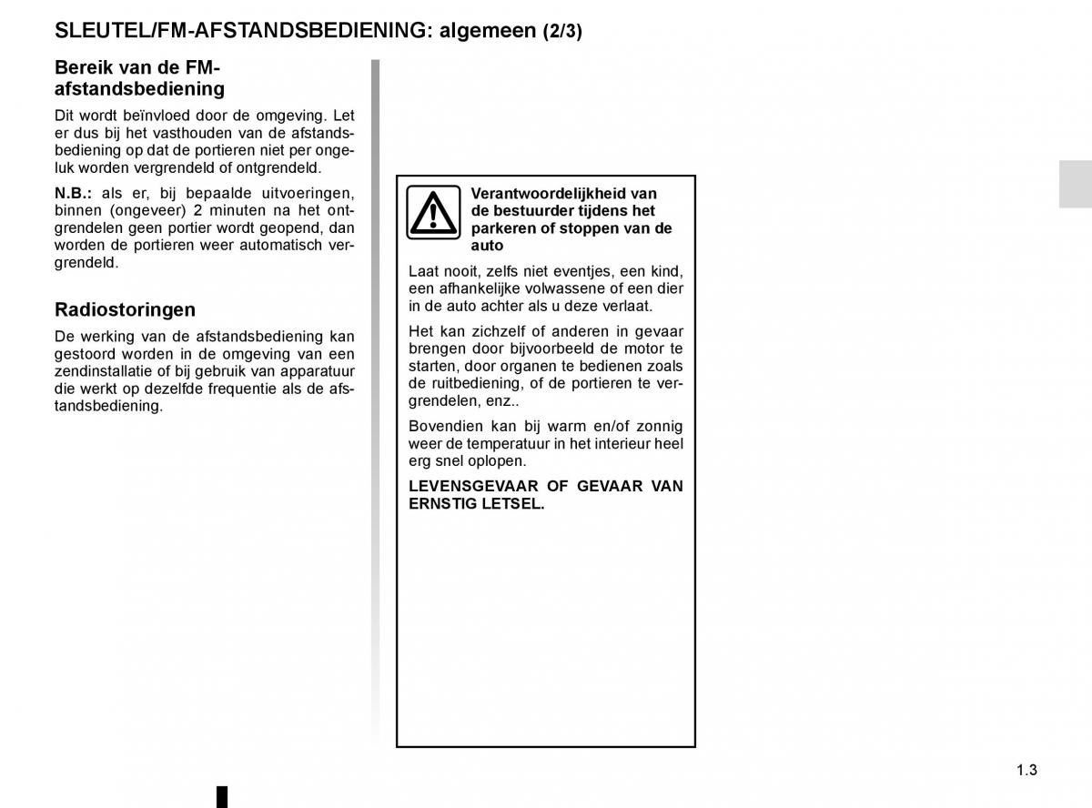 manual Renault Master Renault Master III 3 handleiding / page 9