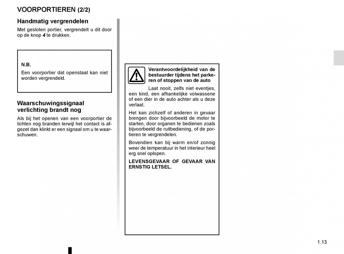 Renault Master III 3 handleiding / page 19