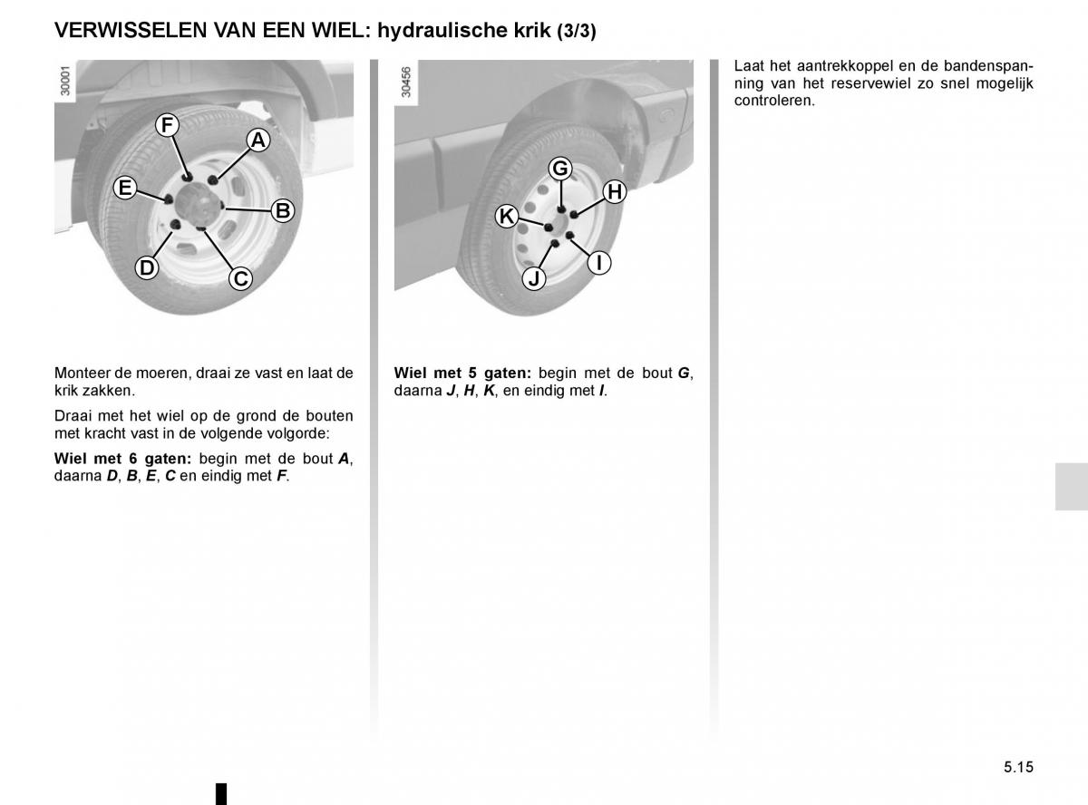 manual Renault Master Renault Master III 3 handleiding / page 223
