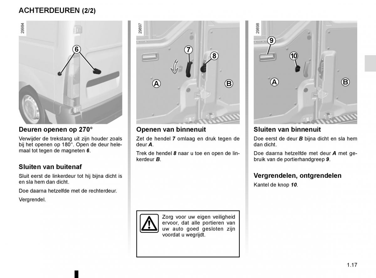 Renault Master III 3 handleiding / page 23