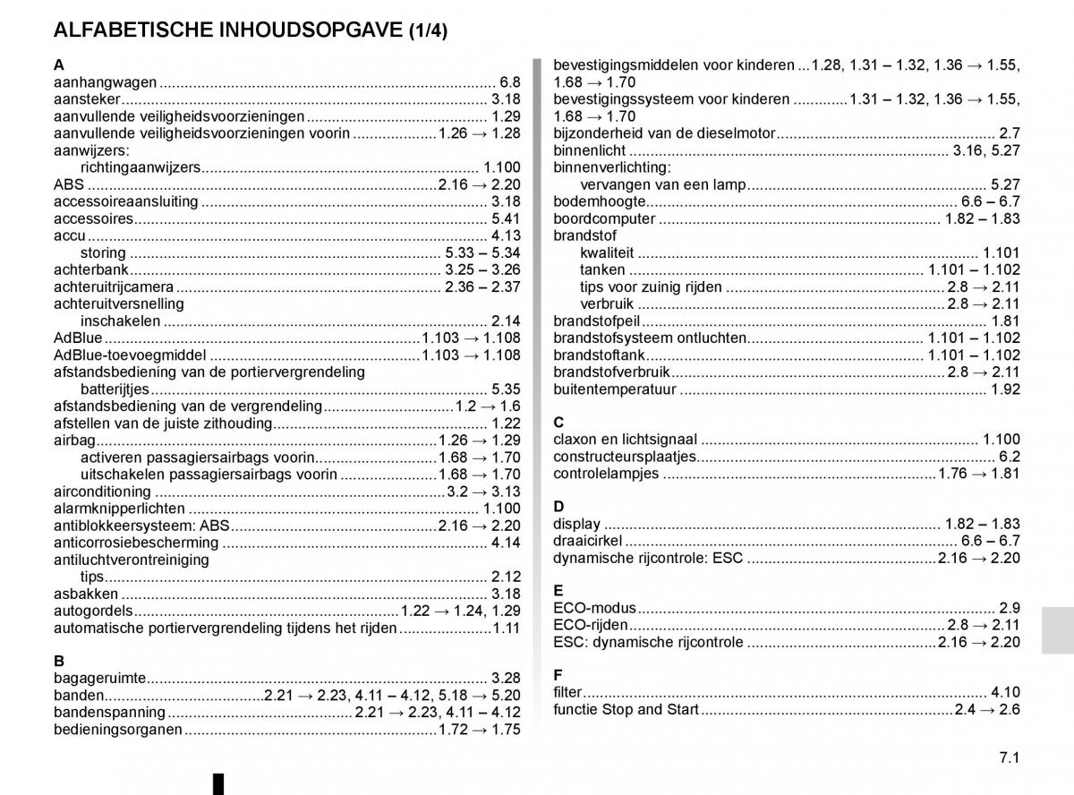 Renault Master III 3 handleiding / page 277