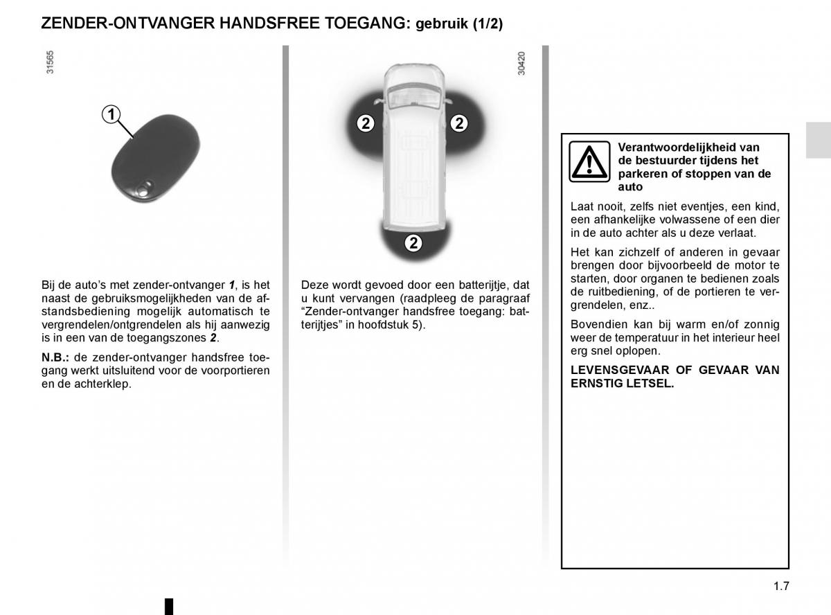Renault Master III 3 handleiding / page 13