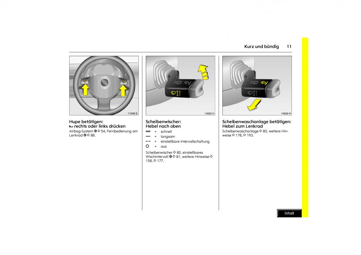 Opel Combo C Handbuch / page 12