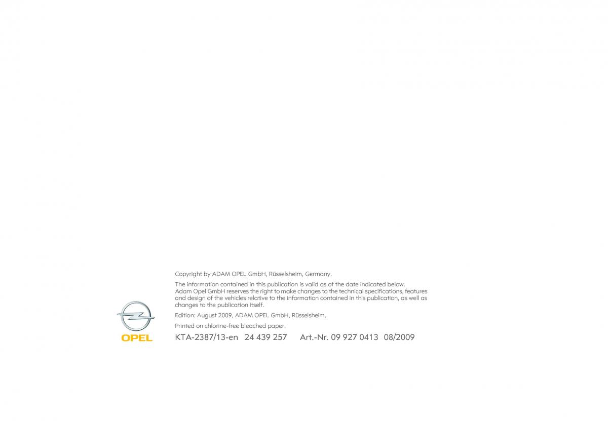 Opel Combo C owners manual / page 212