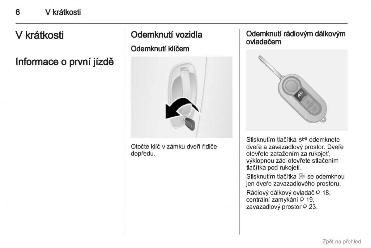 Opel Combo D navod k obsludze / page 7