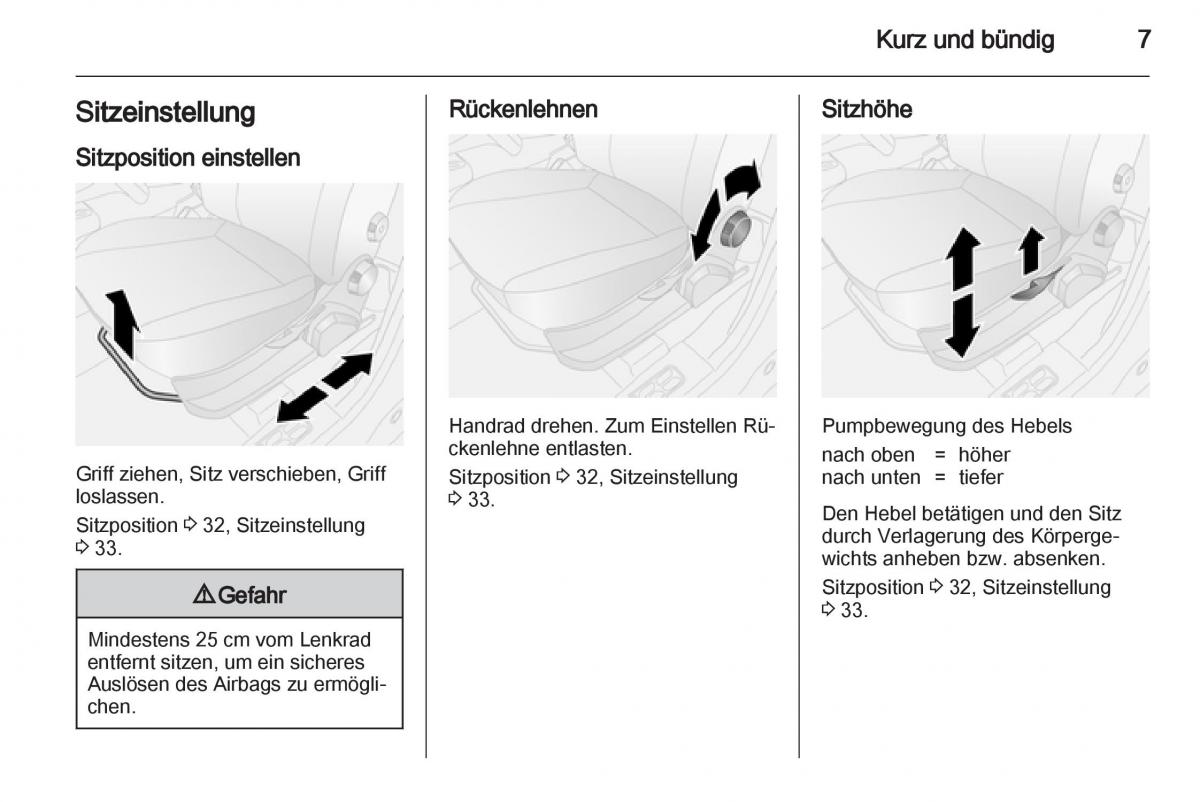 Opel Combo D Handbuch / page 9